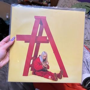 Billie Eilish Don’t Smile at Me EP Red Vinyl LP
